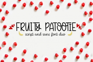 Fruity Patootie Font Duo Font Download