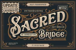 Sacred Bridge  Extras BIG UPDATE ! Font Download