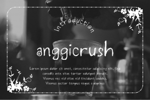 Anggicrush Font Download