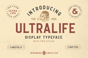 Ultralife Typeface Font Download