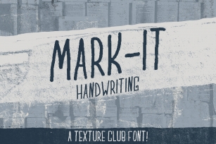 Mark-It handwritten font Font Download