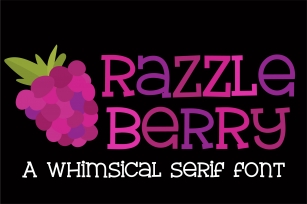 ZP Razzle Berry Font Download
