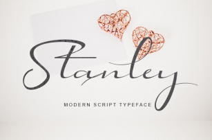 Stanley | Modern Script Typeface Font Download