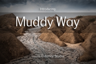 Muddy Way Font Font Download