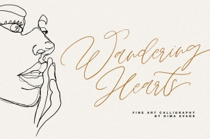 Wandering Hearts Script Duo Font Download