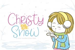 Christy & Snow Font Download