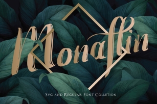 Monaflin Regular Font Font Download
