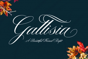 Gallisia Script Font Download