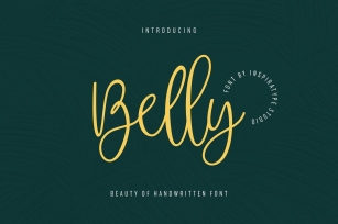 Belly - Beauty Handwritten Font Download