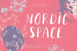 Nordic Space | Uppercase Font Font Download