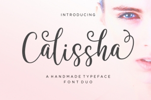 Calissha Font Duo Font Download