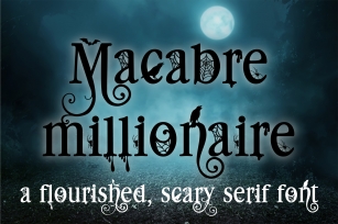 PN Macabre Millionaire Font Download
