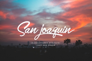 San Joaquin font Font Download