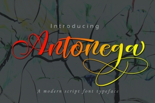 Antonega Font Download