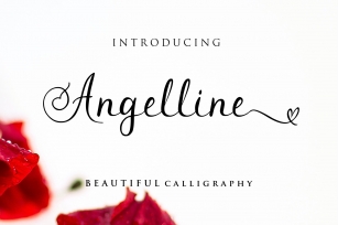 Angelline Modern Calligraphy Font Font Download