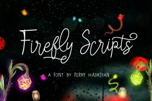 Firefly - Handletter Family Font Download