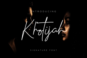 Khotijah Font script Font Download