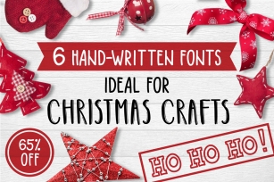 6 Fonts Christmas Collection Font Download
