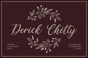 Derick Chetty Font Download