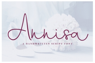 Annisa Script Font Font Download