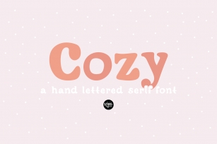 COZY a Friendly Serif .OTF Font Font Download