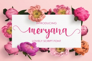 Meryana Script Font Download