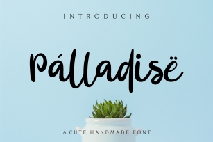 Palladise Cute Font Font Download