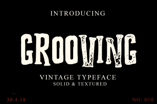 Grooving Vintage Font Font Download
