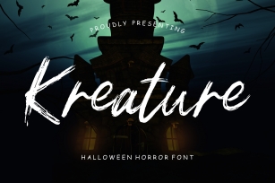 Kreature Halloween Horror Font Download