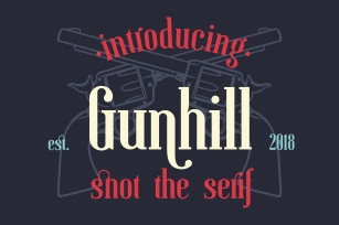 Gunhill Font Download