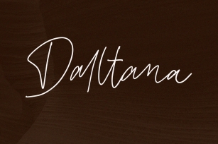 Daltana Handwriting Font Font Download