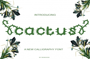 cactus Font Download