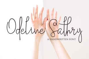 Odeline Sathry Font Download