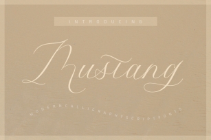 Mustang Script Font Download