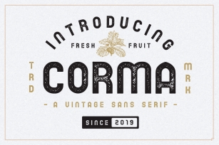 The Corma - 4 Font Files Font Download