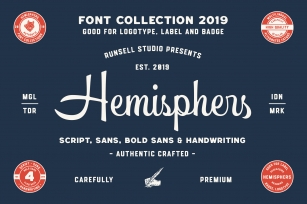Hemisphers Font Collection Font Download