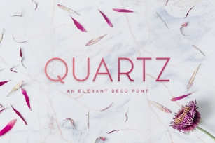 Quartz - Deco Font Font Download