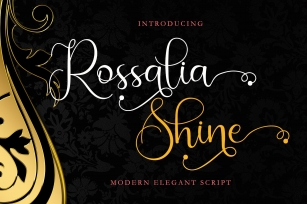 Rossalia Shine Font Download