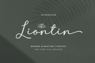 Liontin Script Font Download