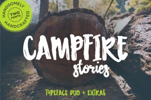 Campfire Stories Font Duo Font Download
