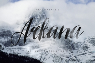 Arkana Script - Vintage Font Font Download