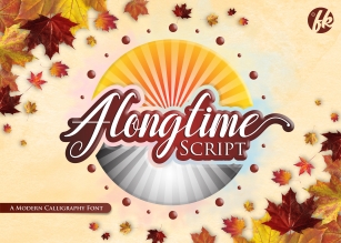 Alongtime Script Font Download