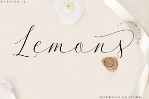 Lemons Font Trio Font Download