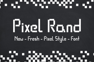 Pixel Rand Font Download