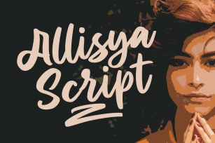 Allisya Brush Script Font Download