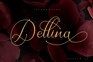Dellina Script Font Download