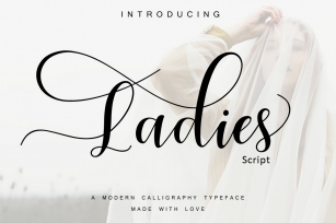 Ladies script Font Download