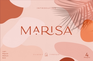 Classy Marisa - Elegant Fashion Stylish Typeface Font Download