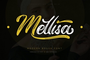 Mellisa | Modern Brush Font Font Download