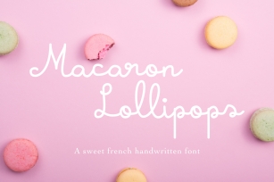 Macaron Lollipops Font Download